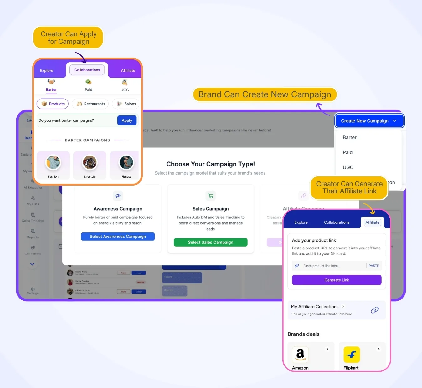 MyWall Influencer Marketplace